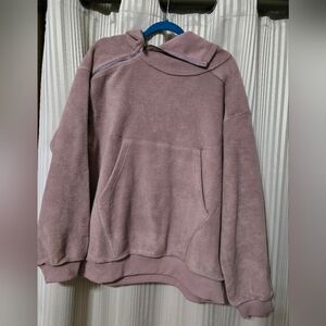 Oli & Hali Dusty Pink Fleece Hoodie. NWOT